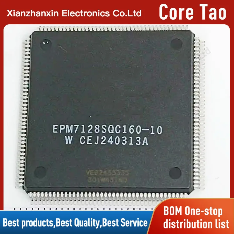

1pcs/lot EPM7128SQC160-10 EPM7128SQC160 QFP160 Embedded programmable logic chip