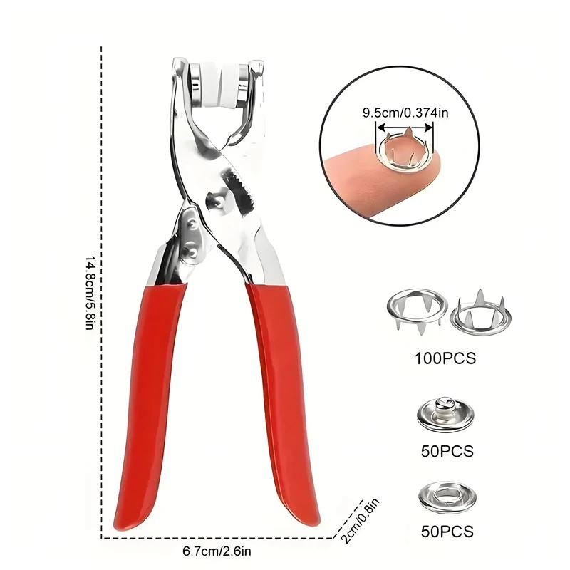 

Плоскогубцы с пятью пряжками, набор инструментов для детской одежды, простыня и пододеяльник, замена молнии, бесшовный коготь, простая установка