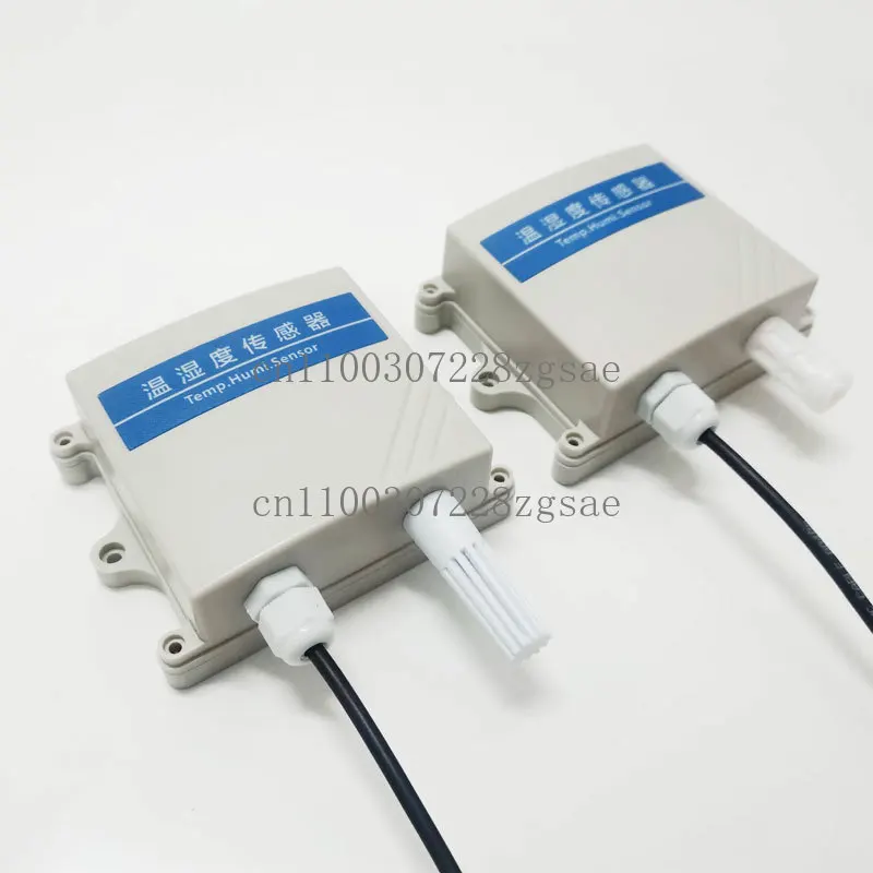 Temperature and humidity sensor RS485 analog transmitter 0-5V 4-20MA greenhouse breeding warehouse table module