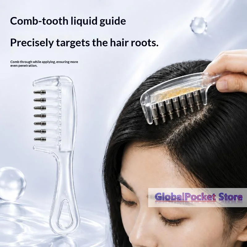 [TG823]Multi-Function Mini Portable Head Applicator Comb Anti-Frizz Hair Care Hair Firming Applicator Scalp Nourish Anti-Static