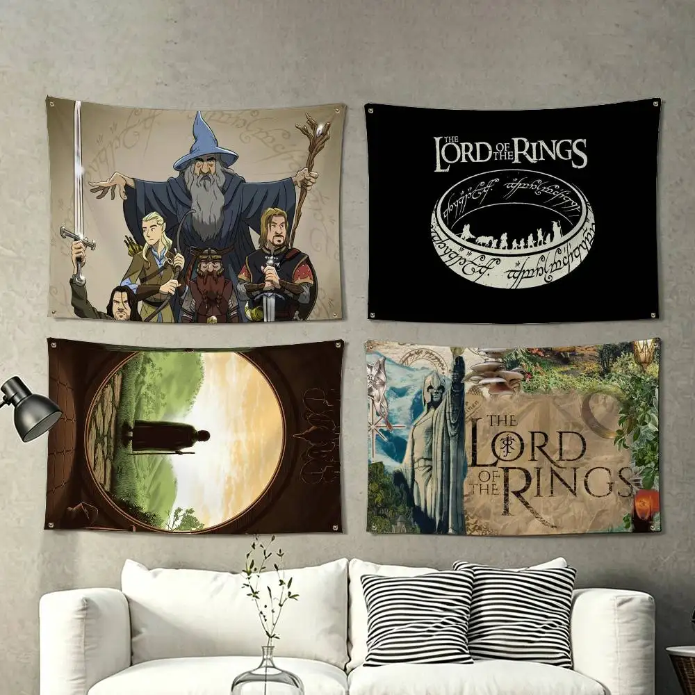L-Lords of the R-RingES  Flags for Bedrooms Home Decor Items Outdoor Decors Garage Decoration Flaga