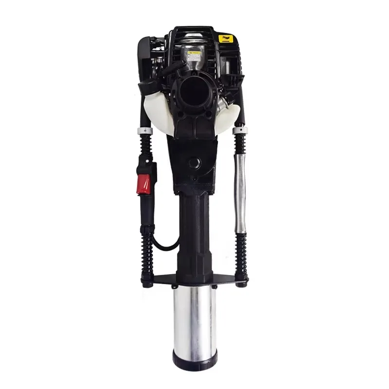 100GPD-140FA Post Driver Petrol Fence Knocker 4 Stroke Jack Hammer Rammer Pile Picket Fencing