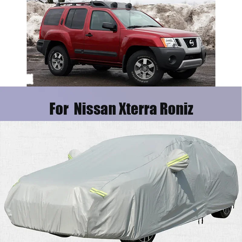 

Car Cover SUV Sun Shade Anti-UV Rain Snow Ice Dust Protection Cover Waterproof For Nissan Xterra Roniz All Weather Universal