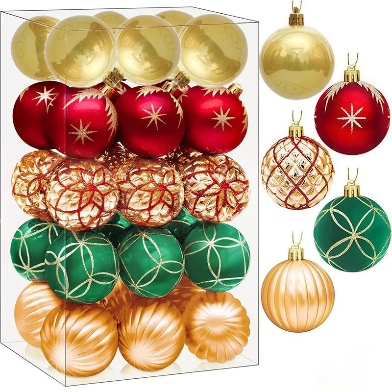 30pcs-6cm-pumpkin-christmas-balls-glitter-painted-xmas-decorative-hanging-ornaments-party-christmas-spheres-pendant-gift-set