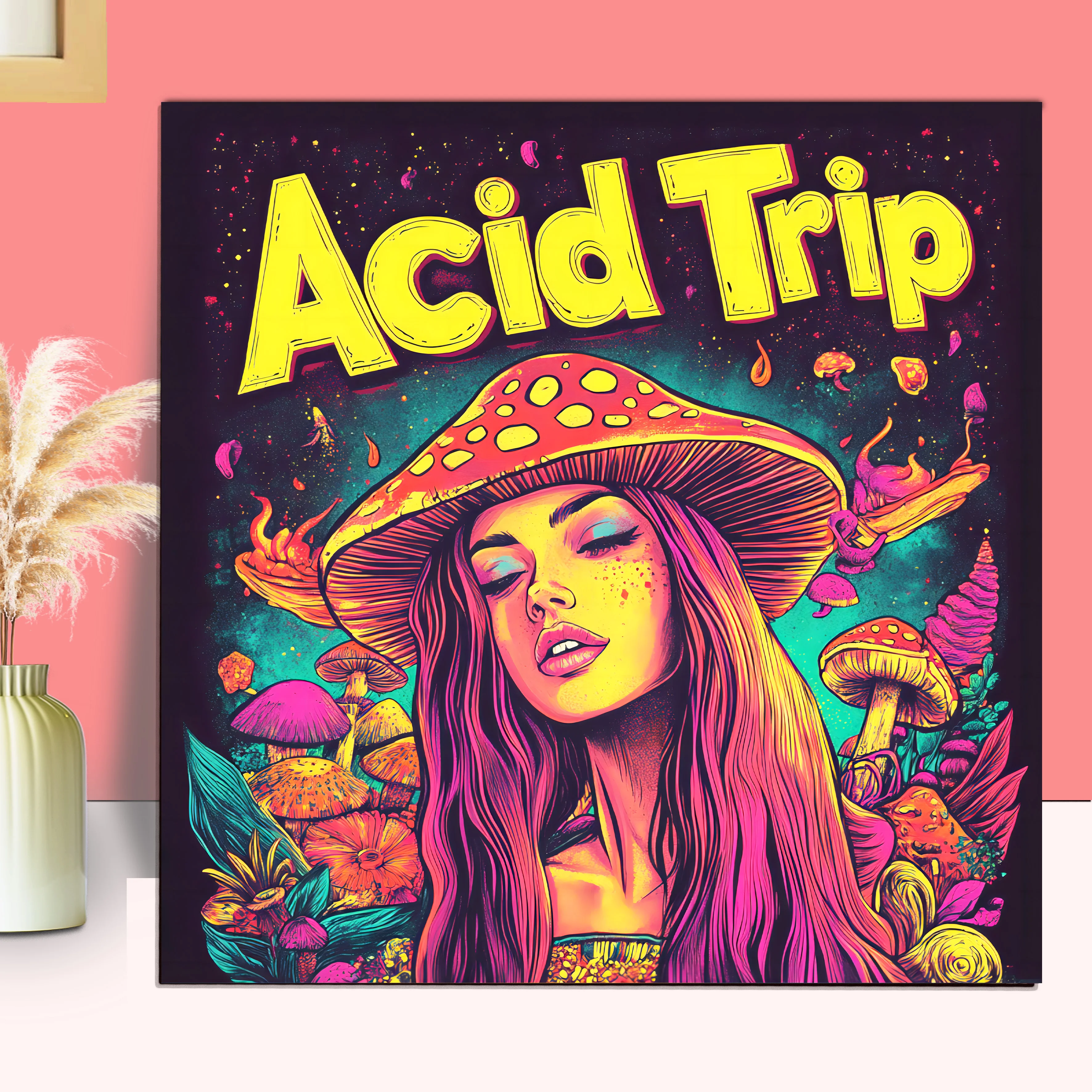 

Psychedelic Journey Colouring Book Adult Picture Book Original Design