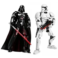 Disney Star Wars Anime Figure Doll Block Stormtrooper Darth Vader Space Wars Skywalker Model Action Figure Children's Toys