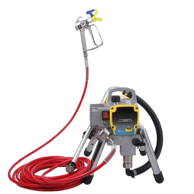 H780 Automatic High Pressure Airless Painting Machine Electric Paint Sprayer with Brushless Motor and Spray Gun for Construction