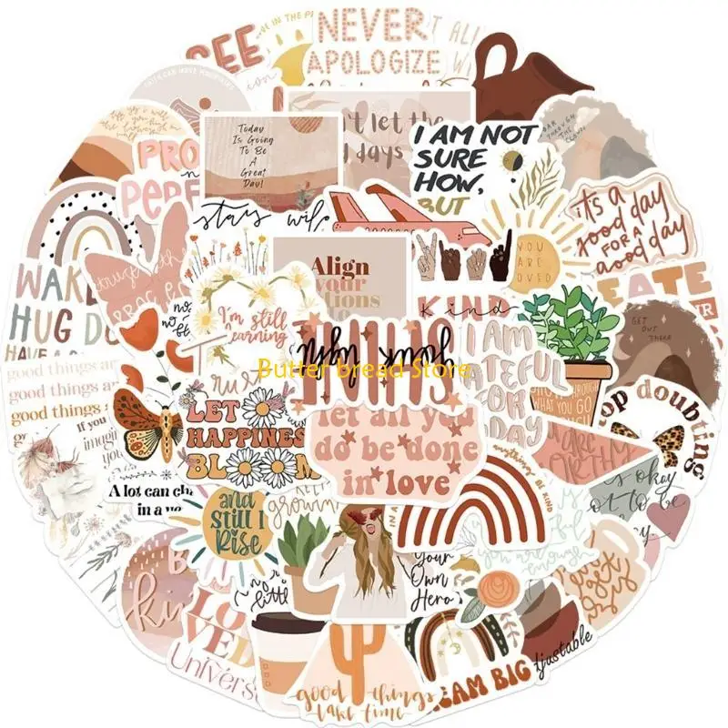 W89C 50 Sheets ملصق الكمبيوتر المحمول ملصق ملصق ملئ