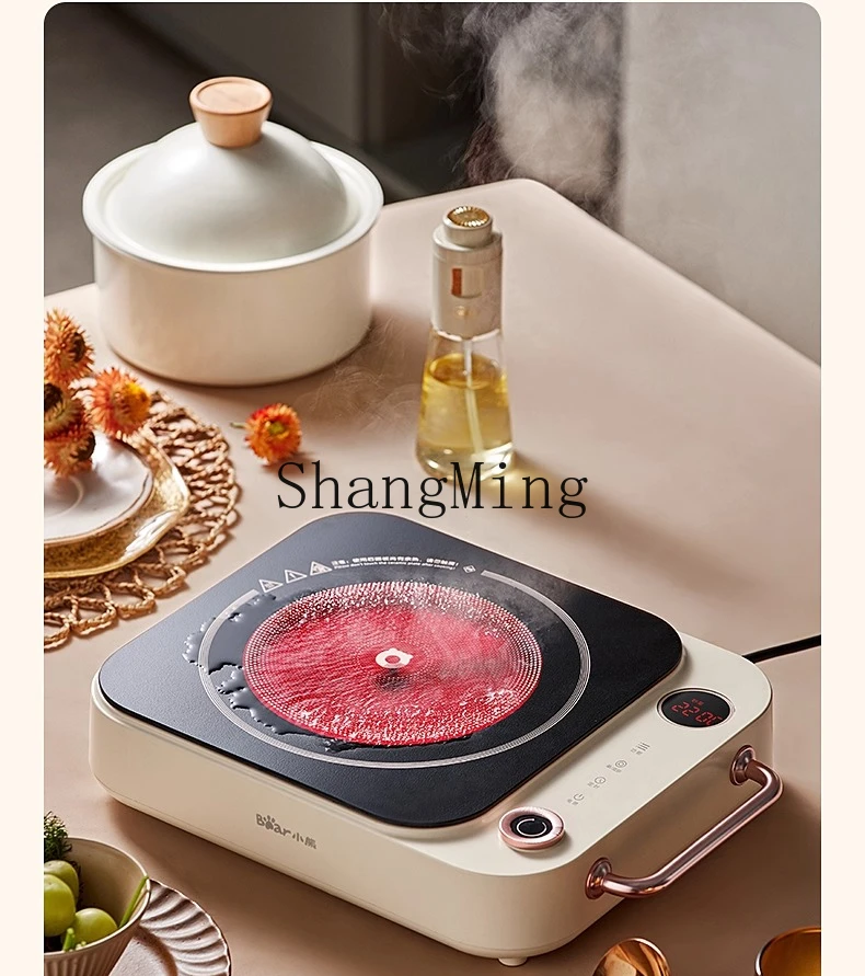 ZYY fornello elettrico per uso domestico con pentola calda wok ad alta potenza, fornello a batteria intelligente per preparare il tè