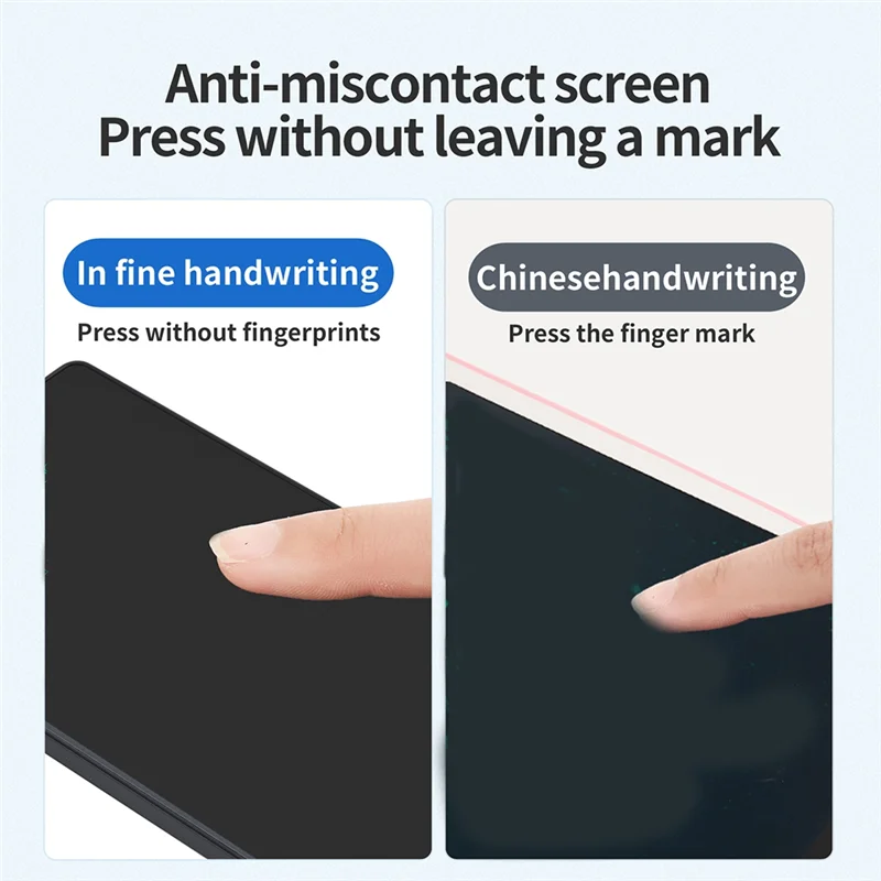 풀 스크린 초미세 필기 LCD 태블릿, 드로잉 보드, 전자 초미세 메모장, 교육용, 6.5 인치