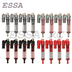 4pcs Metal 96mm Shock Absorber Oil Damper For 1/10 RC Crawler Car Axial SCX10 90046 90047 D90 Upgrade Replacement Parts