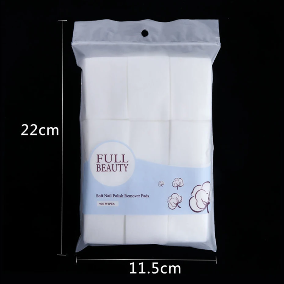 Dissolvant de vernis à ongles Gel, 1 paquet, nettoyant en coton, tampon d'essuyage pour ongles en papier, sans peluches, pointes d'art des ongles, outils de manucure, accessoires