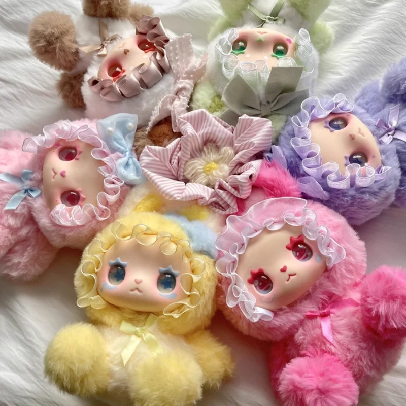 حقيقية جميلة إيما الأرنب التحالف سلسلة صندوق أعمى دمى لطيف تحصيل العصرية اللعب غرفة تزيين مُثبت صندوق غامض الهدايا