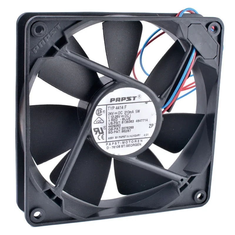 TYP 4414 F 12cm 120mm 12025 120x120x25mm 24V 5W High-end equipment converter axial cooling fan