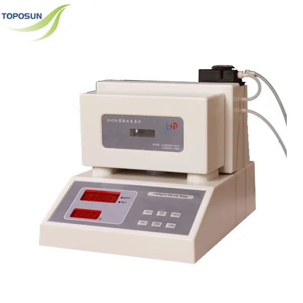 TPS-YM01 Electronic Liquid Densitometer, Digital Liquid Density Meter for Chemicals, Pharmaceuticals and Oil Analysis