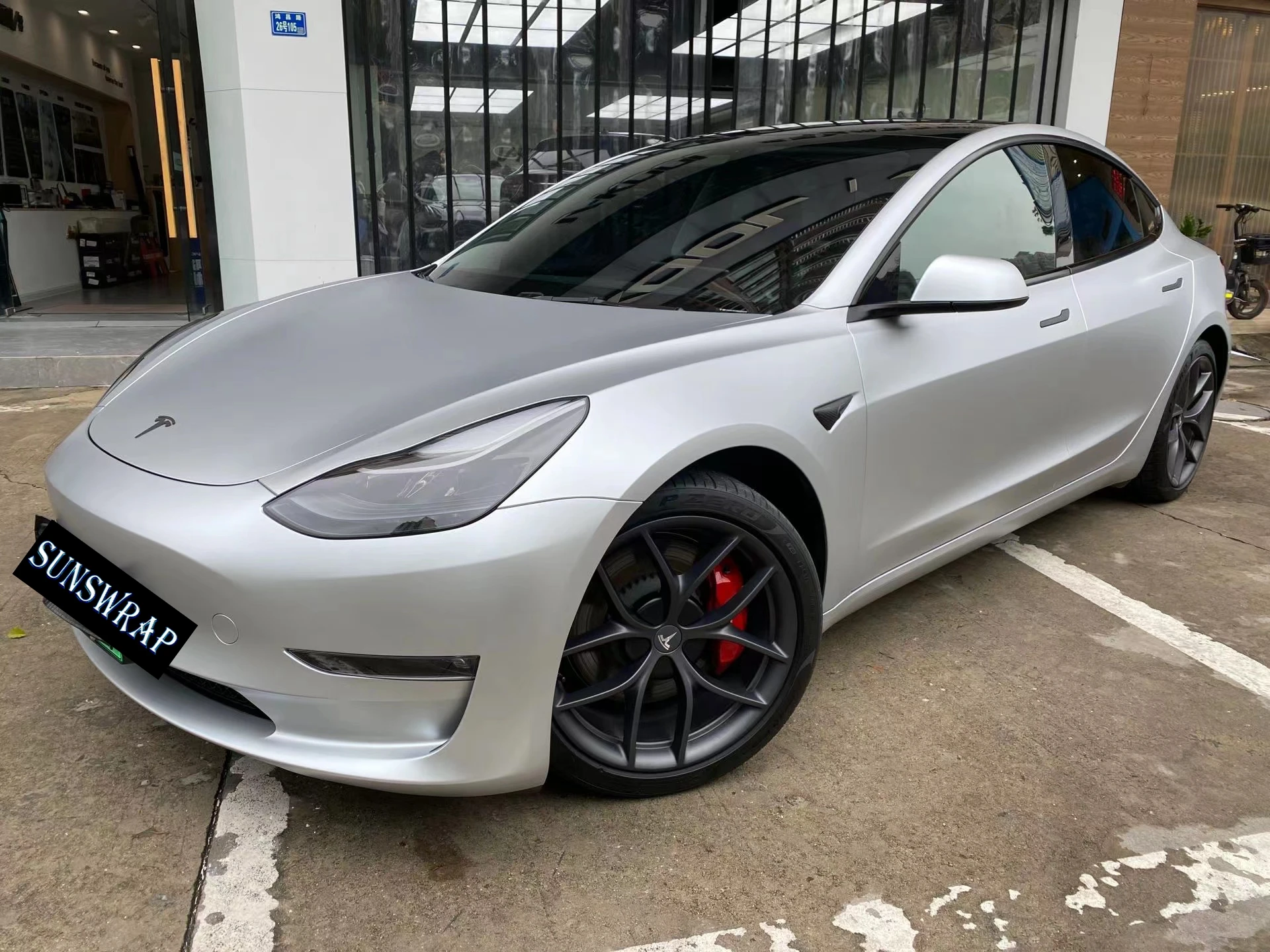 

2025 New Matt Aluminum Silver vinyl car wrap film High Quality Car Vinyl Super matt black Car Wrapping 5x59ft/roll