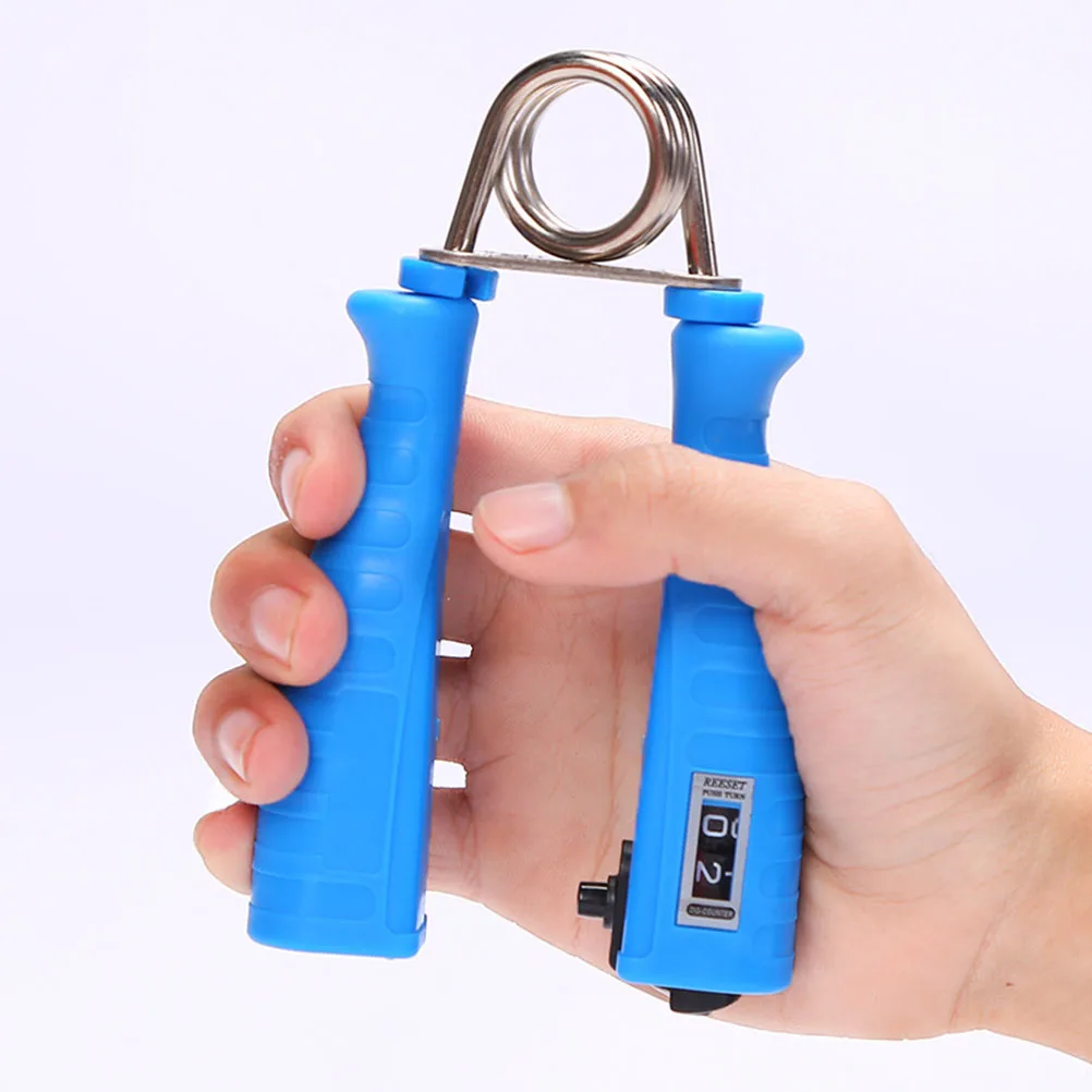 

2Pcs Hand Gripper Durable Arm Wrist Exerciser Slip Proof Handle Fitness Grip Strength Trainer for Gym Daily Workout