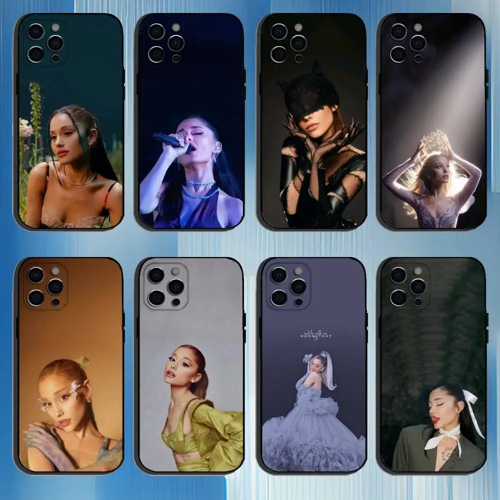 

Ariana Singer Grande Yes Phone Case For iPhone 16,15,14,13,12,11 Plus,Pro Max, Others Soft Black Cover