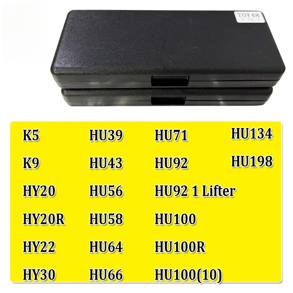 Lishi 2 in 1 ZD30 YM30 WT47T VA6 VA2T TOY48 TOY51 TOY2014 TOY2018 TOY2 SIP22 NE66 NE78 for SQDL Renault LAGUNA3 KIA2018 JAC KIA