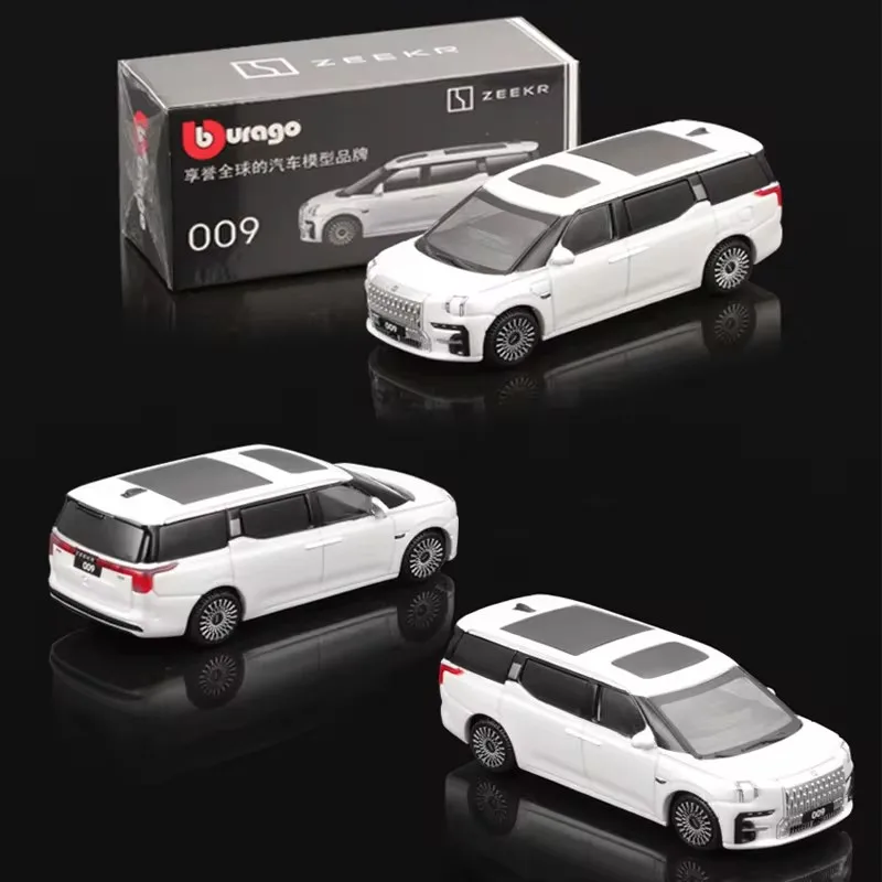 Liga miniatura Diecast modelo carro brinquedos, Bburago, L Zeeker 009 Geely, Monjaro, Suv, Mewtwo Co 09, presente de Natal, 1:64, em estoque