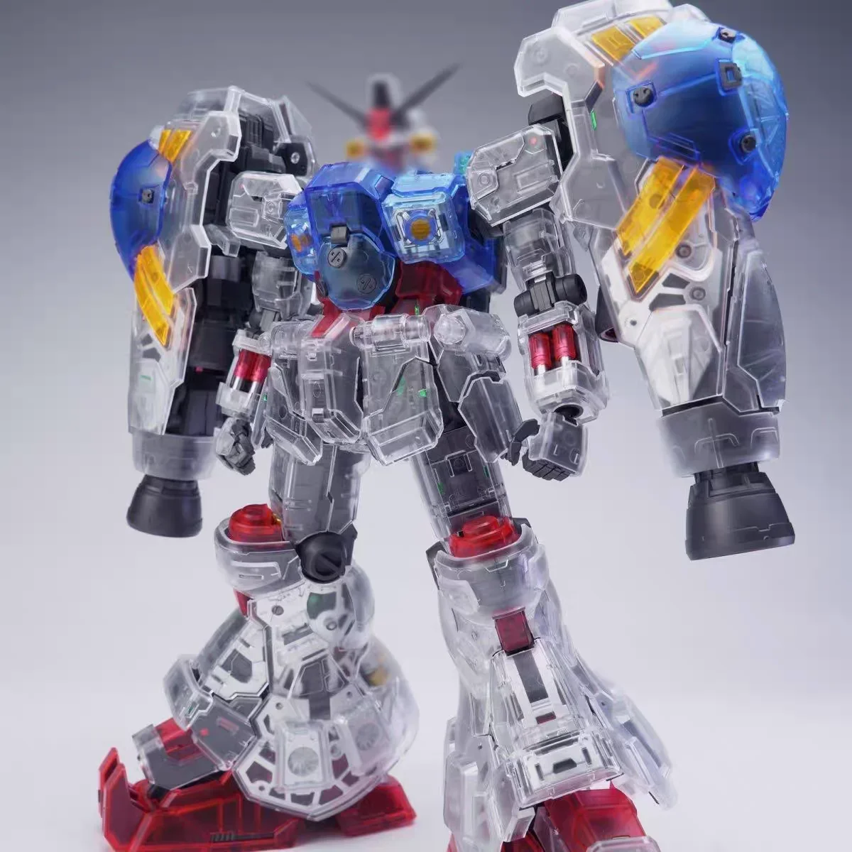 متوفر 1/100 GP-02 سليمان التوت نموذج Mlrs حقيبة الظهر ملحقات حزمة التجميع عدة بولي كلوريد الفينيل تمثال نموذج الديكور الهدايا اللعب