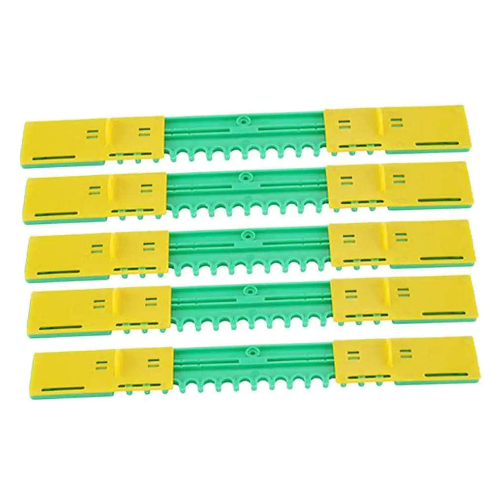 

Набор из 5 легких пластиковых редукторов для входа в улей, инструмент пчеловода