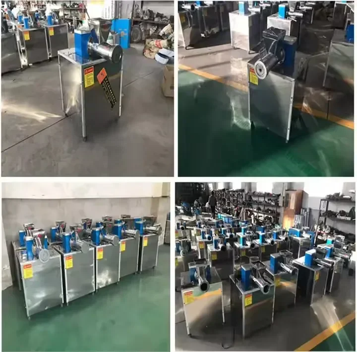 Different molds Italian macaroni noodle machine Hollow tube noodle forming machine Processing macaroni noodle machine