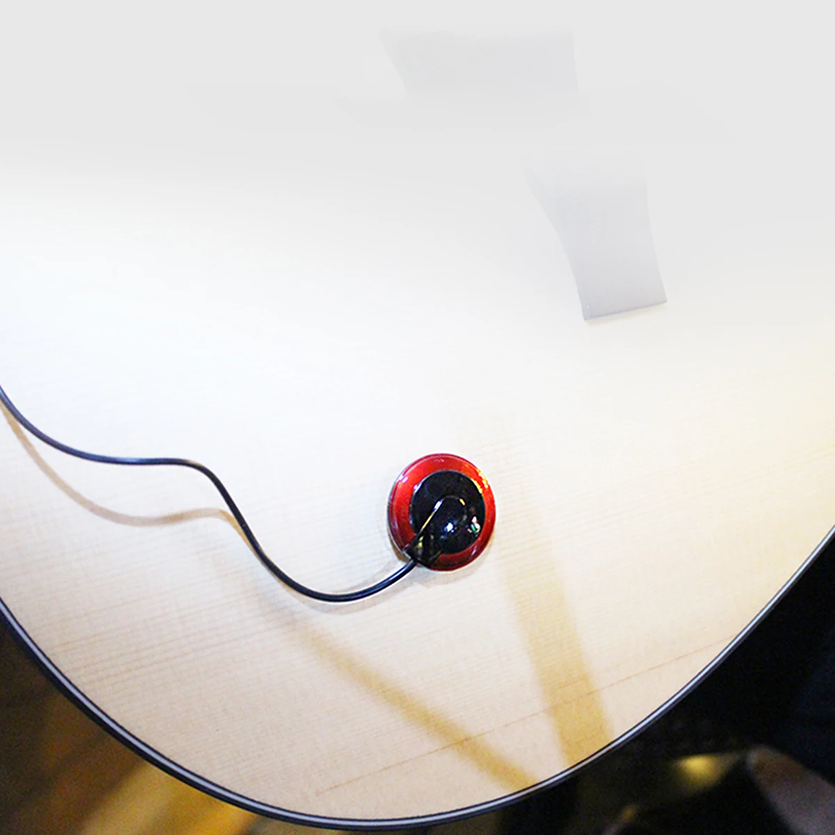 Professional Guitar Pickup Microphone Self Adhesive Ukulele Clear Sound 6.35mm Jack No Required Amplifier