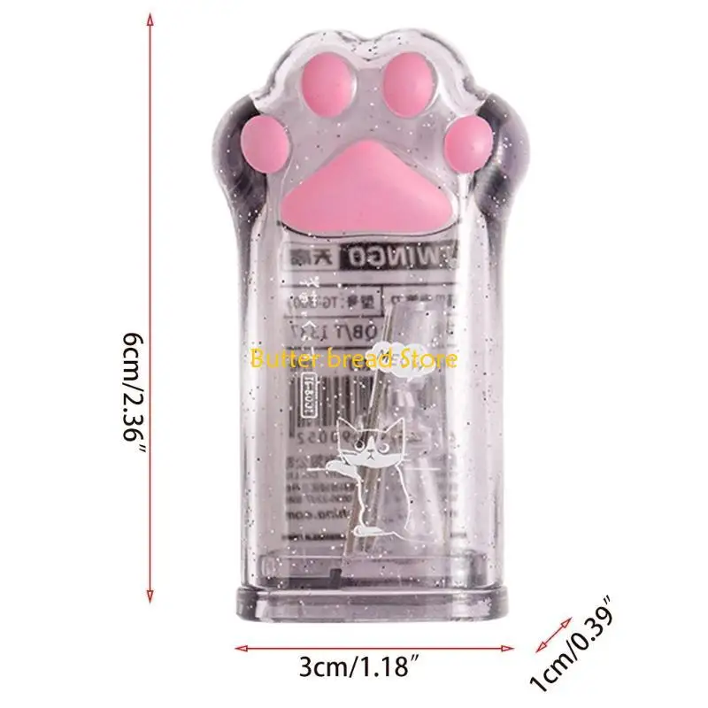 W89C Портативные карандашные точилка для карандаша, подходящая для деревянного карандаша (6-8 мм)