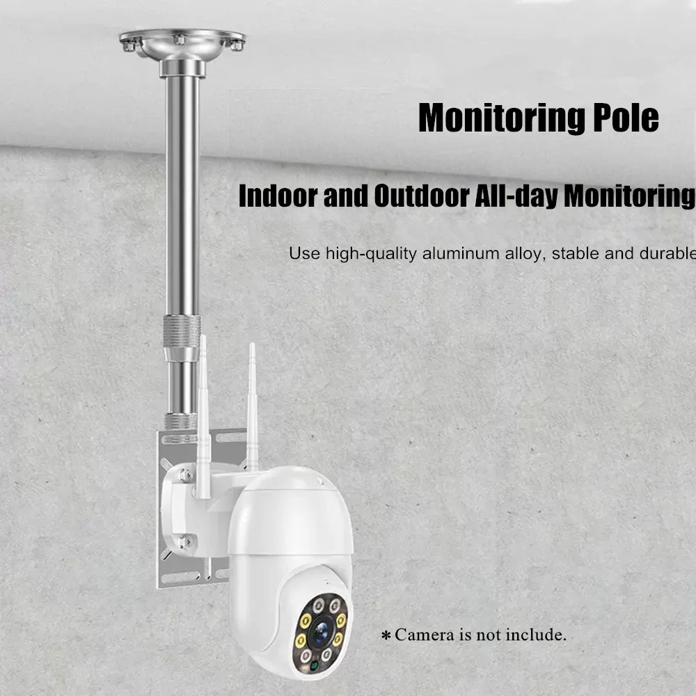 High Speed Dome PTZ Camera Ceiling Mount Bracket Monitoring Telescopic Support Hoisting Vertical Hanging Inverted Holder Stand