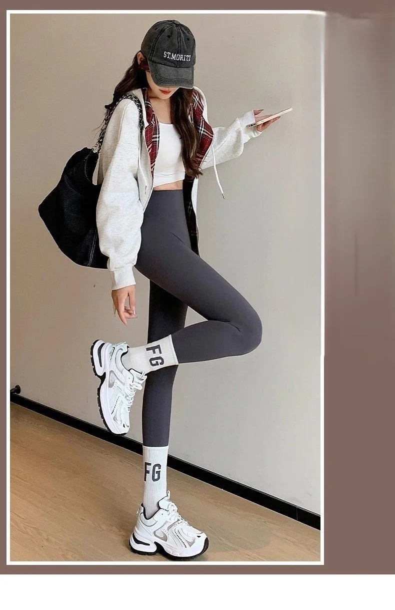 Yoga Pants Tall Women V Buttocks Tone Fit Ins Goth Absorbent Sweat Tight Black Blue Fashions Ventilate Shapertummy Exercising GF