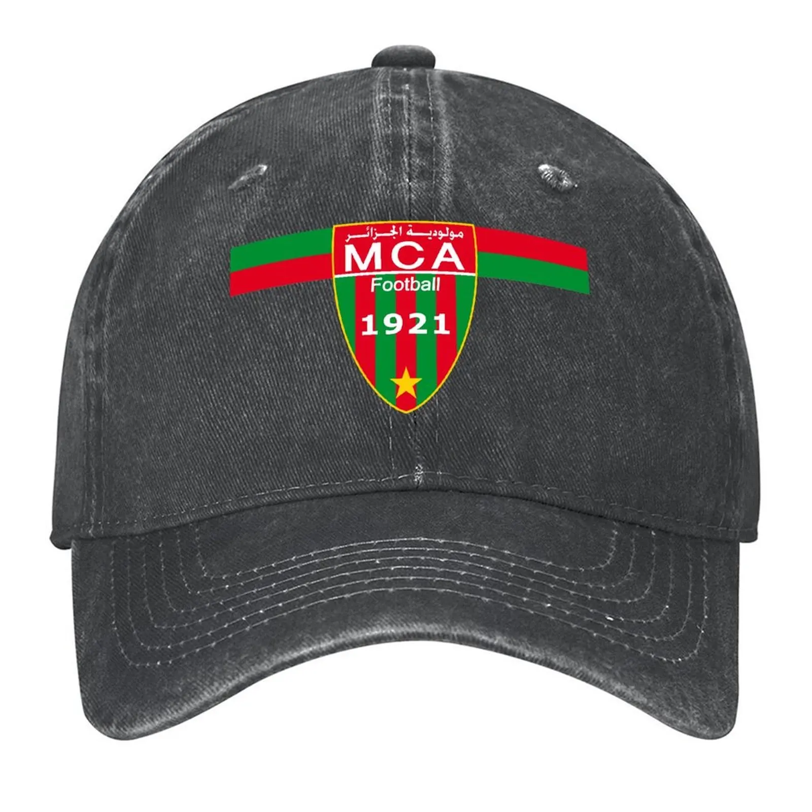

MC Alger fans football Algeria Chnawa Baseball Cap Snapback Cap Streetwear hats on offer western Hat Men Hats Women's
