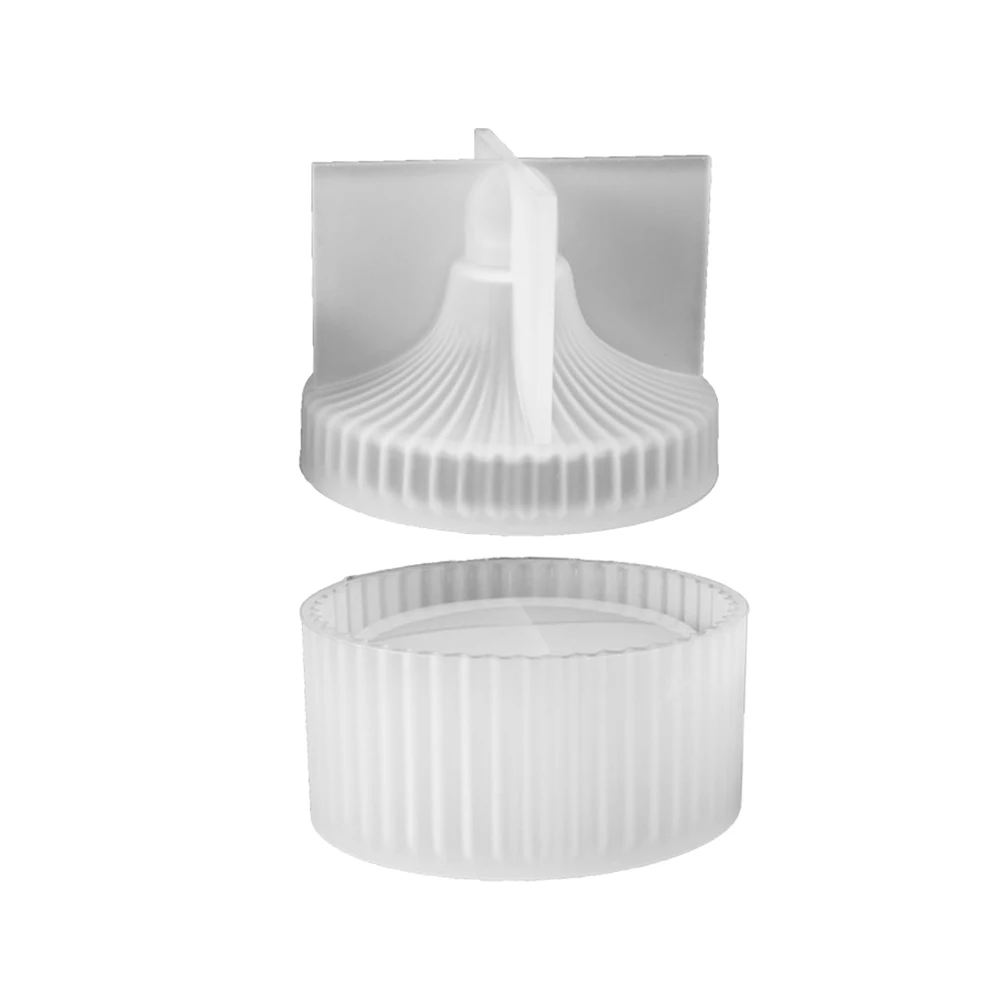 

Silicone Jewelry Storage Container Circular Striped Mold Eco-Friendly Soft Stretchy High Temp Resistant Reusable Mold Jewelry