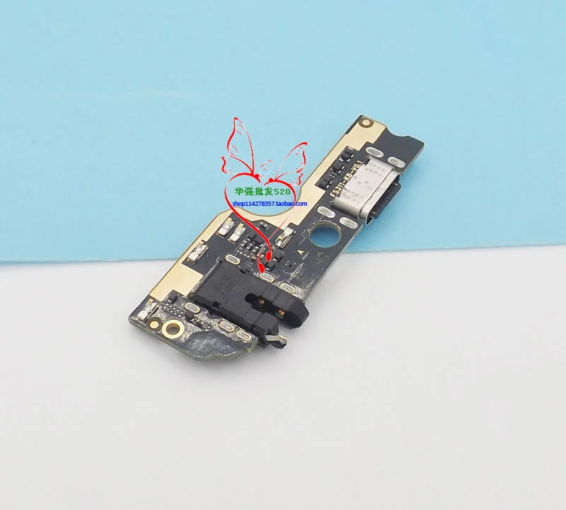 New Original OUKITEL C35 USB Board Dock Charging Port Board With Headphone Jack Accessories For OUKITEL C35 Smart Phone