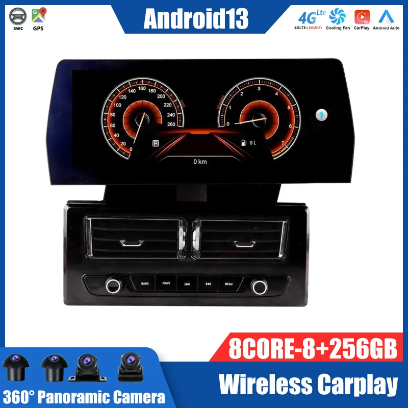 

12.3 Inch Autoradio For BMW 5 Series E39 2013-2017 Car Radio Multimedia Player Android Stereo GPS Navi Bluetooth SWC 4G Caplay