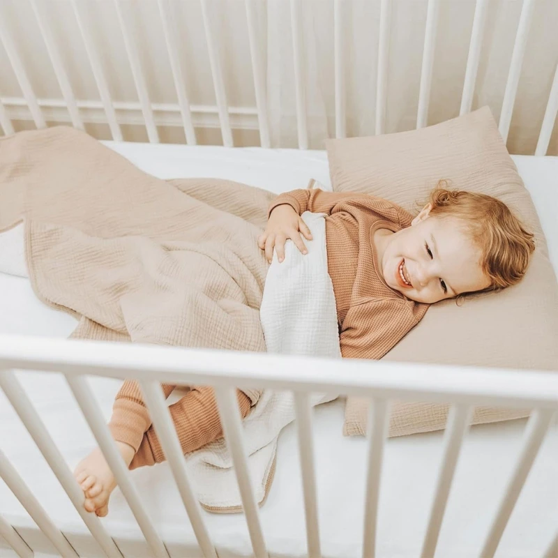 Babykussensloop Kussen Slip Kussen Rechthoekig Katoenen kussensloop voor pasgeborenen