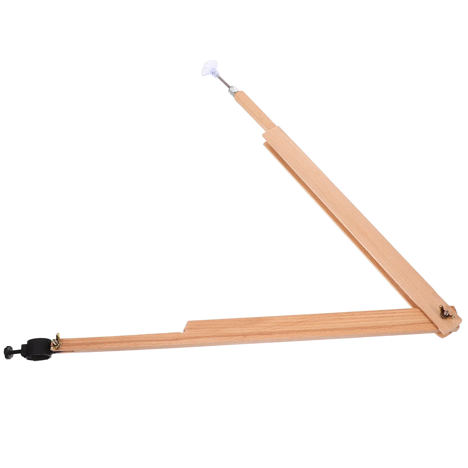 Wooden Teaching Compass for Math Geometry Classroom Lessons Chalk Marker Holder Draws Circles Up to 120