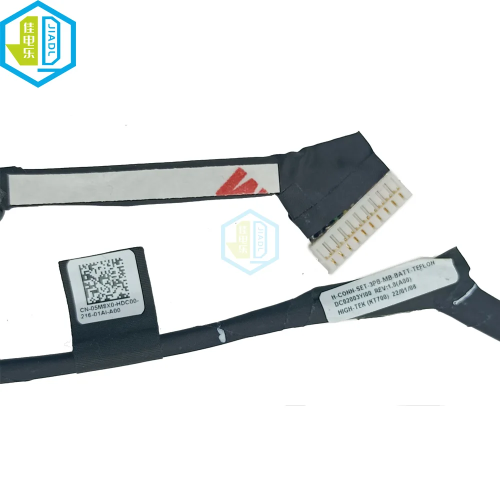 Notebook Battery Cable For Dell For Alienware X14 R1 R2 HDS41 05M8X0 5M8X0 0284V4 284V4 Replacement Parts DC020049900 DC02003YI0