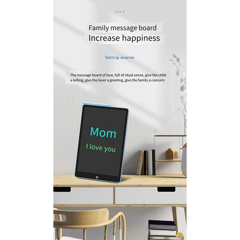 10 Inch LCD Drawing Tablet Writing Board Color Graffiti Board Drawing Board For Children Drawing Durable Easy Install Green