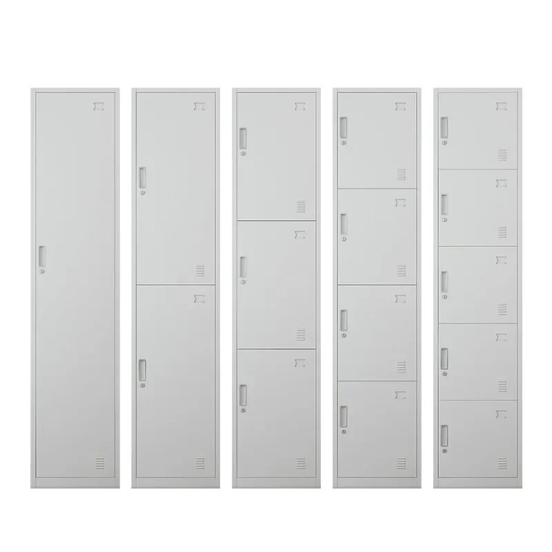

for Guangzhou Factory Hot Sale Modern Design Single 1/2/3/4/5 Door Metal Staff Employee Lockers Workers Living Room Storage