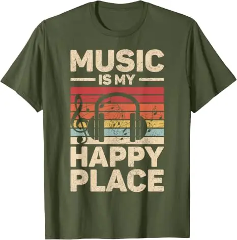 Musik ist mein Glück. Musiker-Outfit. EDM-Musikliebhaber. DJ-T-Shirt. Y2k Rock Streetwear Kleidung. Humor. Konzertbesucher. T-Shirt Geschenk. – Detail 10