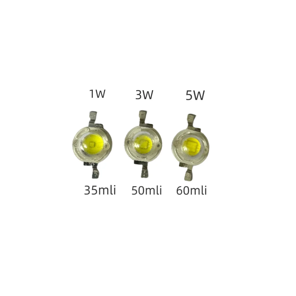10PCS 20PCS 50PCS 1W 3W 5W 35mli 50mli 60mli LED Chips Cold white  8000K 3V 700MA High Power Led chip for Bulb Spot Light Chip