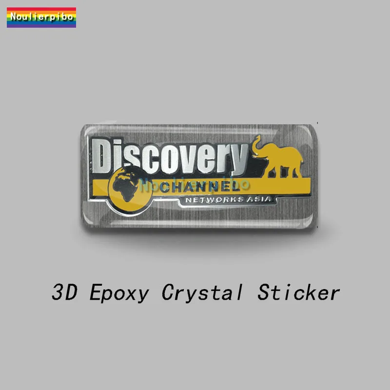 3D Personality Stereo Dome Epoxy Car Sticker Discovery Channel PVC Car Motorcycle Notebook Trolley Case Refrigerator Vinyl Decal