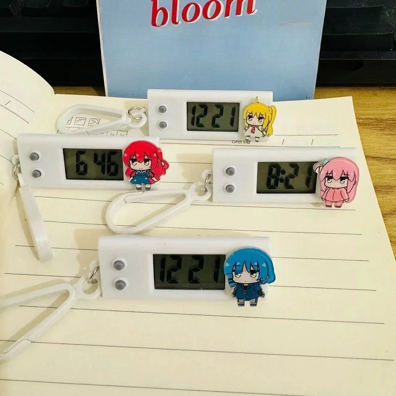 BOCCHI THE ROCK GotohHitori Ijichi Nijika Kita Ikuyo Electronic Watch Anime Peripherals Cute Cartoon Pendant Keychain Kawaii