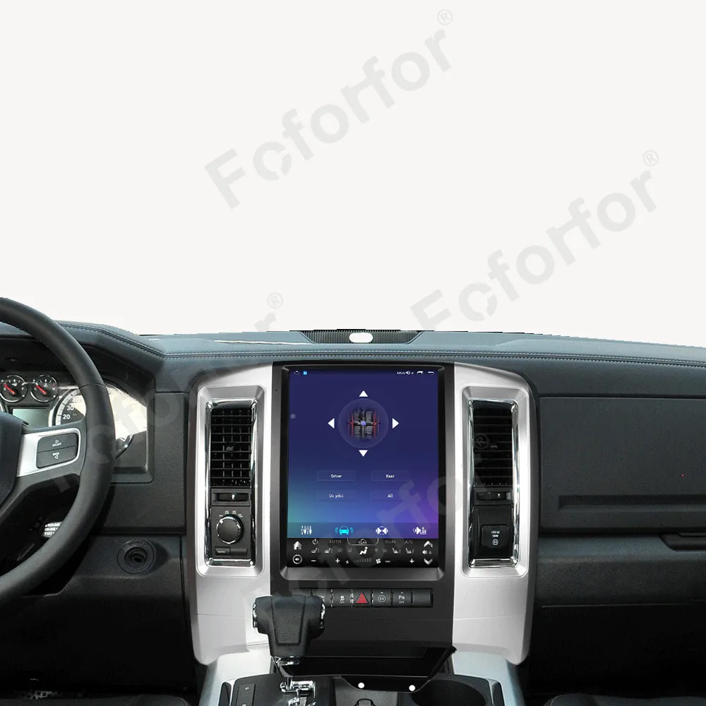 

CarPlay Android 14 HD экран 12,1-дюймовый автомобильный радиоприемник для Dodge Ram 2009-2012, автомобильный радиоприемник, GPS-навигация, мультимедийный плеер, стерео аудио