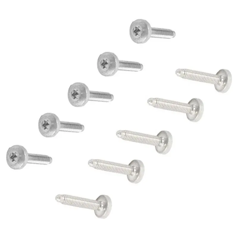 99907390531 99907390530 Flat Round Head Bolt Valve Cover Timing Cover Screw For Porsche Cayenne Panamera Macan M6x30mm-AS55