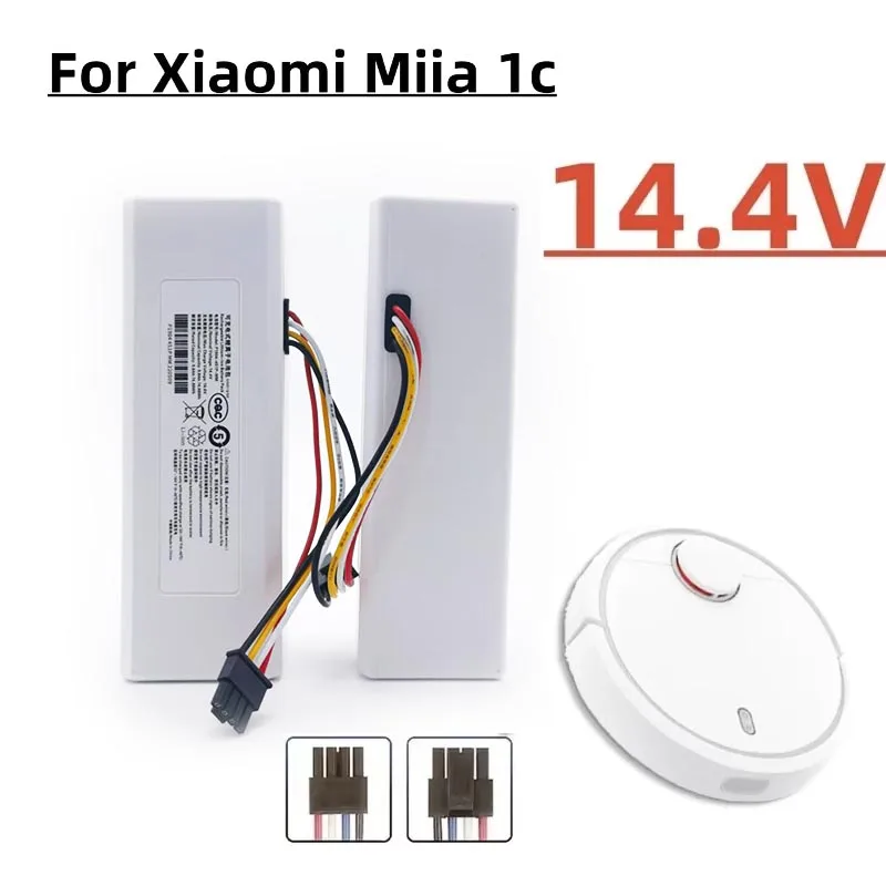 

Новая аккумуляторная батарея 14.4V 12800mAh P1904-4S1P-MM для робота-пылесоса Xiaomi Mijia 1C STYTJ01ZHM, аксессуары для робота-пылесоса.