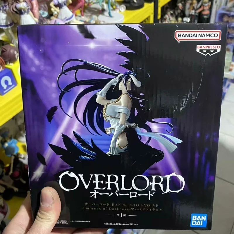 

Новинка, хит продаж, Banpresto Evolve Queen Of Darkness Albedo King Of The Undead, живописная модная фигурка, коллекция праздничных подарков