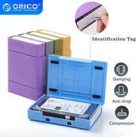 3.5 Inch IDE SATA HDD caddy Case external Hard Drive Disk Storage Box For Hdd enclosure Cases 3.5 Inch HDD Box Multi Color