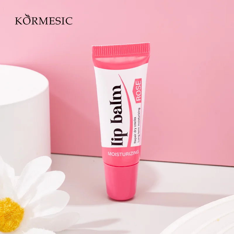 Fragrant & soft double protection rose Lipstick lasting moisturizing fading lip lines preventing dry&cracked removing dead skin
